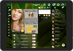 Faites des rencontres sur Tablette sur l'application Banana-Chat