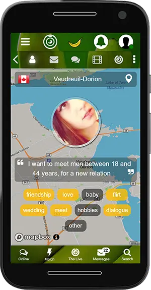 Banana Chat member location
