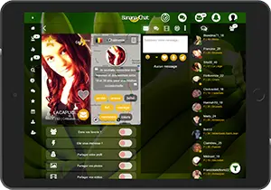 Faites des rencontres sur Tablette sur l'application Banana-Chat